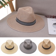 Trend Hat Beach Large Brim Panama Anti-UV Man Clothing Outdoor Fishing Cap