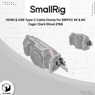 SMALLRIG HDMI & USB Type-C Cable Clamp for BMPCC 4K & 6K Cage (Dark Olive) 2768