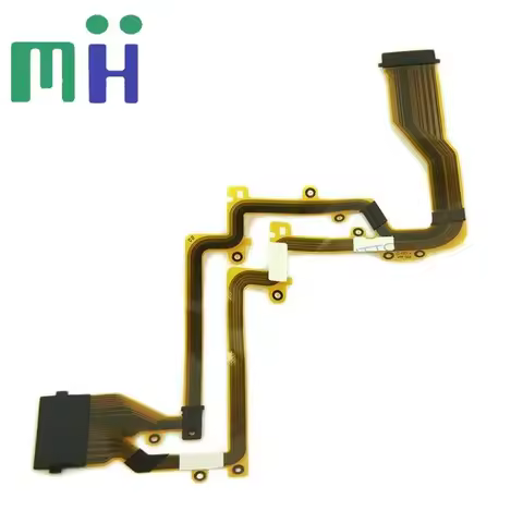 COPY V500 V550 LCD Flex Shaft Rotating Cable FPC For Panasonic HC-V500 HC-V550 Camera Repair Part