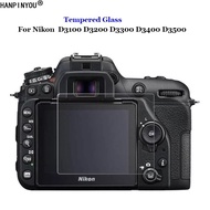 For Nikon D3100 D3200 D3300 D3400 D3500 D3600 Camera Tempered Glass 9H 2.5D LCD Screen Protector Explosion-proof Film Toughened Guard