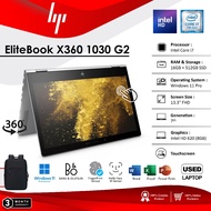 Hp EliteBook X360 1030 G2 | Slim & X360 Touchscreen | Core i7-7500U @2.70GHz | 16GB RAM | 512GB SSD 