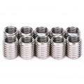 10Pcs Insert Nut Thread Repair Sleeve Threaded Bushing Screw Reducing Conversion Tool Conversion Scr