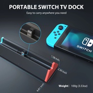 Docking Station for Nintendo Switch and OLED With 4K HD Video Converter /SIWIQU TV Switch Charging Dock Station