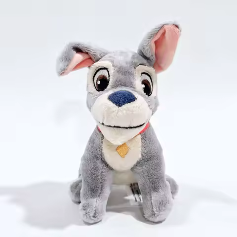 Movies Disney Lady and the Tramp Stuffed Plush Toys Cute 5.9" Tramp Dog Soft Plush Dolls Baby Toys H