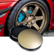 HOSHER 4pcs 62mm Brown Silver Black Car Wheel Center Hub Cap For Rays Volk Racing TE37 CE28 RE30 CE2