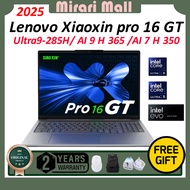 2025 Lenovo Xiaoxin pro 16 GT AI Laptop/Ultra9-285H  /U9 285H/5050 AI 9 H 365 /AI 7 H 350 2.8K 120HZ