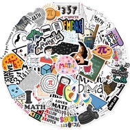 50Pcs/Set ❉ Funny Science & Math Art Series 03 Stickers ❉ Kids Rewards Waterproof DIY Fashion Decals