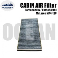 Porsche 996 / Porsche 987/McLaren MP4-12C Cabin Air Filter • Vehicle Cabin Air Filter Black