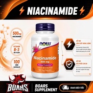 Now Foods Niacinamide 500mg | Daily Vitamin B3 Supplement