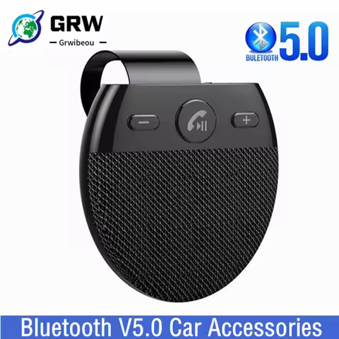 Wireless Bluetooth Car Speaker Handsfree Kit Hands-Free Bluetooth Multipoint Speaker Phone Sun Visor