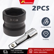 【24H Ship】Heavy-Duty Torque Drive Socket 39x41mm And 3 Inches Extension Set 1/2 Drive