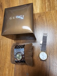 (數十年唔知價,自出合理價高者得)  司馬CYMA + GUCCI"Twirl"等女裝舊錶3隻