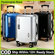 Aluminium USB Luggage Bag Travel 20/24 Inches ABS+PC Anti-scratch Password Boarding Lagguge Travel