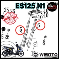 [100% ORI] WMOTO ES125 ES 125 [N1] FRONT FORK ABSORBER SHOCK ASSY LEFT RIGHT KIRI KANAN SET ORIGINAL