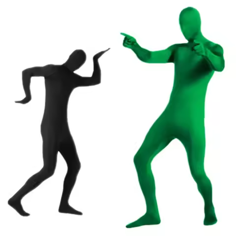 Disappearing Green Screen Skin Bodysuit Green Screen Suit Photography Backdrop Chroma Invisible Effe