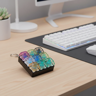 Toy Keyboard✨】9,、、  Papan Kekunci Mainan✨】9 papan kekunci dengan lampu, butang, klik interaktif, ran