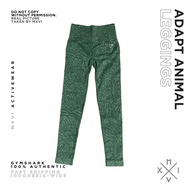 Gymshark Adapt Animal Seamless Leggings Wild Iguana Green