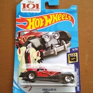 Hot wheels hotwheels cruela cruella de vil devil 101 dalmatians