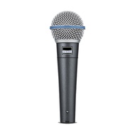 Shure BETA 58A Wired MIC ไมโครโฟนไดนามิกมือถือมืออาชีพสำหรับการแสดงสเตจพร้อมปลั๊ก 3 ปิน