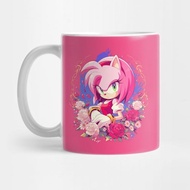Pink Amy rose Mug Sonic Mug