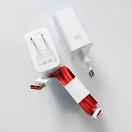 Original OnePlus Turbo 6 Nord CE 3 4 5 80W Charger EU US SuperVooc Fast Charging Power Adapter USB C