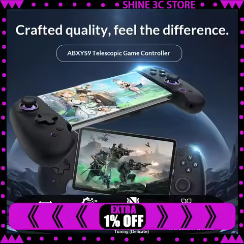Abxylute S9 Stretch Game Controller Android IOS Type-C Bluetooth Mobile Phone Gamepad For Delta Acti