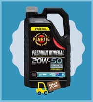 Penrite Premium Mineral 20W-50 5 Litres [Ready Stock]