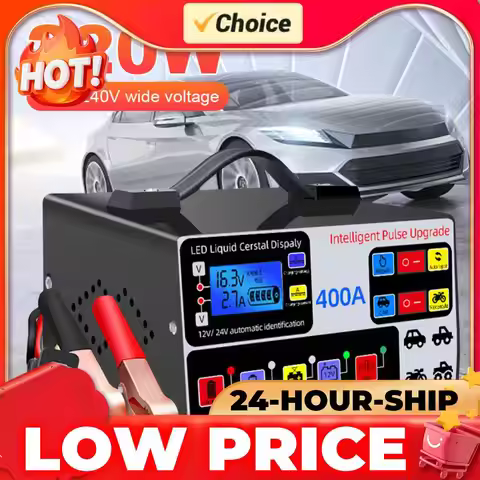 400A Battery High Power Fast Charger Five-Stage Intelligent Pulse Repair Charger400A Battery High Po