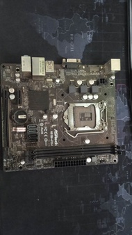 Motherboard Asrock H81 Second crack