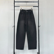 Atipashop - ZENE BARREL VINTAGE JEANS กางเกงยีนส์ ขายาว ทรงบาร์เรล