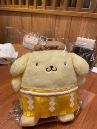 日本限定豬扒餐廳布甸狗公仔