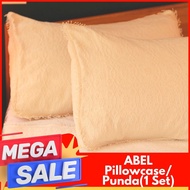 Inabel PILLOWCASE 1 Set Pillow case Punda  Abel Ilocos Size White Cotton Wedding Souvenir Wedding Gi