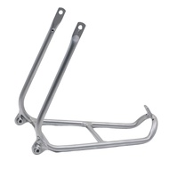 Flameer Alloy Rear Rack Lightweight Cargo Holder Stand for Brompton Folding Bike Refit