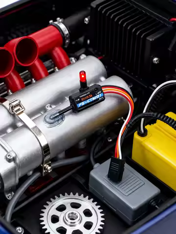 FLYSKY Fusi FS-CTM01 High-Precision Temperature Sensor 20%-95% Humidity Resistance for RC Aircraft E