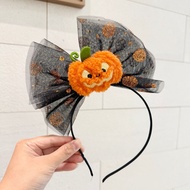 2025 Halloween Headband Ghost Festival Pumpkin Ghost Gauze Headband
