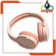 十波爾1988 - 包耳式藍牙耳機，可折疊輕便耳機，電池壽命 40 小時遊戲-粉紅色