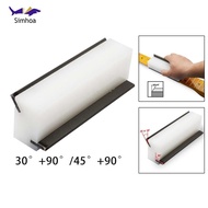 Simhoa Guitar Fret File Leveling Edge Sanding File for Guitar Bass Repair Accessory