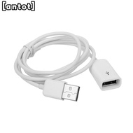 ANTOTMY 1M-3ft USB 2.0 White HOT Electronic Male To Female Cord
