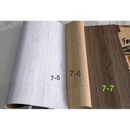 ZA395 Wallpaper Diing 3D Motif Kayu Vertical Garis is