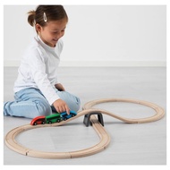 IKEA LILLABO Train Set, 3-pc Train only / 20-pc basic Train Track set