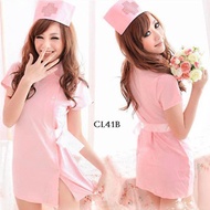 Nurse Costume Pink Nurse Costume Cl41B