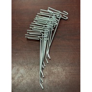 (Compo 10c) Mesh frame hanger 15cm long / Iron mesh frame hook