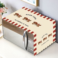 Microwave Oven Cover Oil-proof Fabric Cover Simple Oven Dust Cover