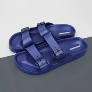 Skecher Sandal Slide Pria Dewasa Sendal Slop Skecher Black Navy