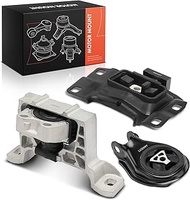 Frankberg 3 x Engine Bearing Automatic Transmission Compatible with 3 BK 1.6L 2004-2009 3 BL 1.6L 2.