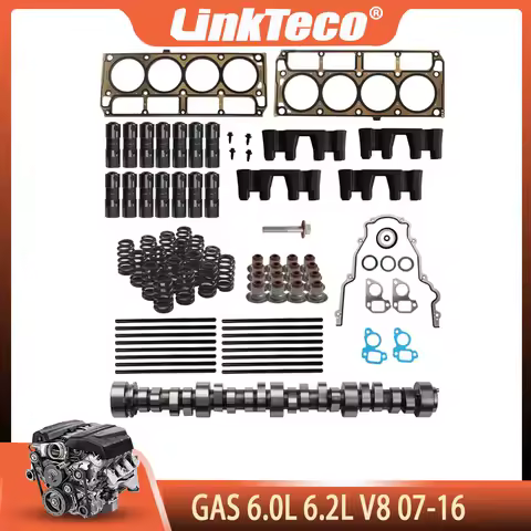 Engine Parts Camshaft Lifters Kit Fit 6.0 6.2 V8 GAS For 07-16 CADILLAC ESCALADE CHEVROLET TAHOE GMC