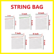 ️MIX & MATCH ️ Disposable Plastic String Bag / Takeaway String Bag / Hawker Drink Bag