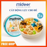 Mideer Magic Sand Play 3+ kinetic Sand for babies is soft and safe, comes with a tool mold - Genuine
