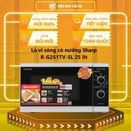 R-G251TV-SL - Lò vi sóng có nướng Sharp R-G251TV-SL 25 lít - [HCM] [Trả Góp] - Chuông báo khi nấu xo