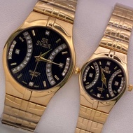 New Arrival Battery Analogue Swisir Couple Watch